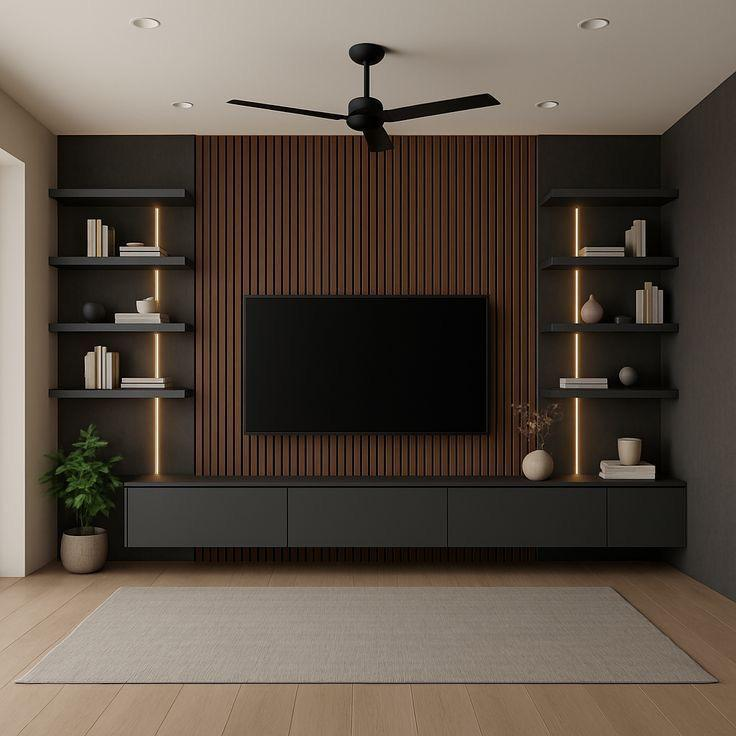 Hilaal TV wall design